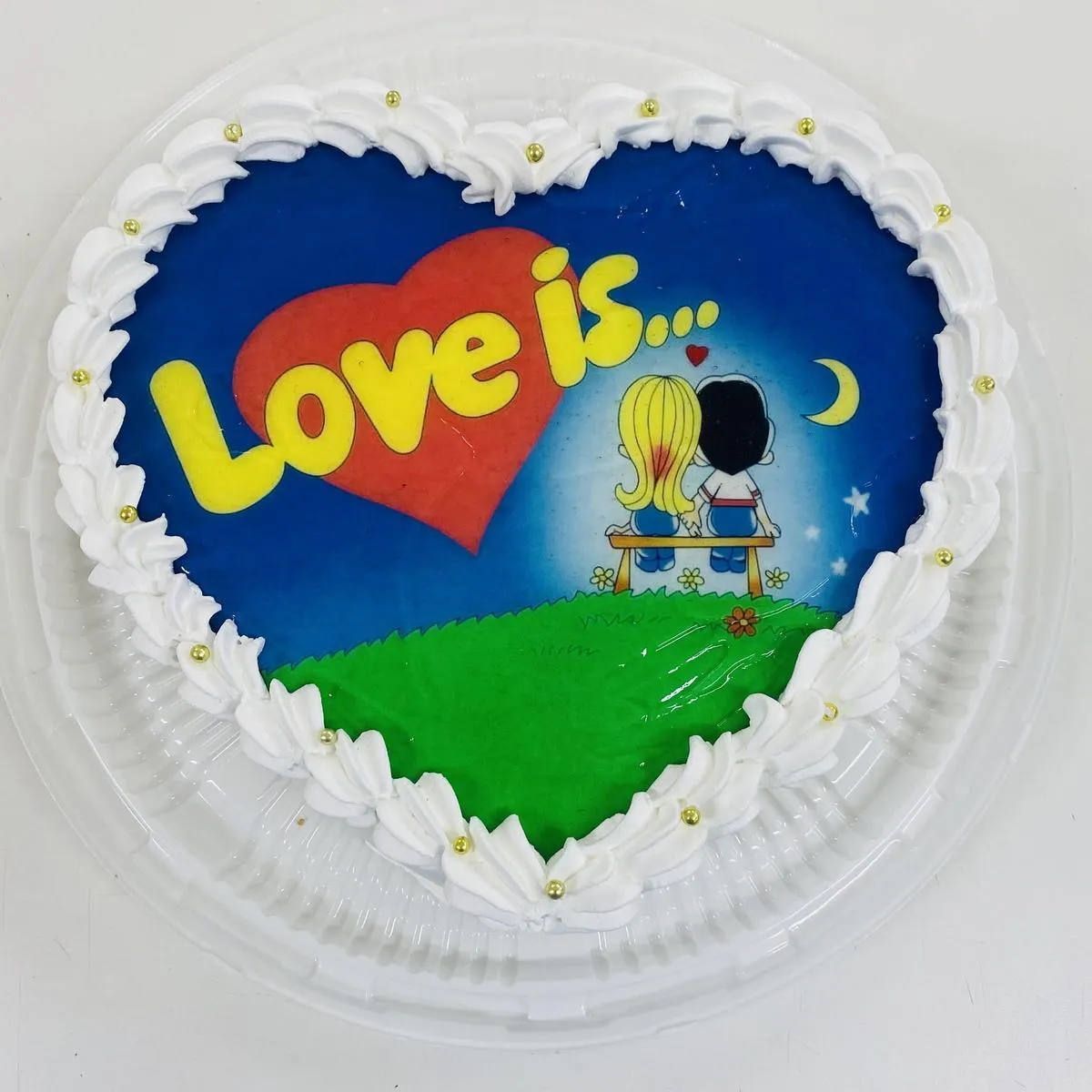 Торт День влюблённых